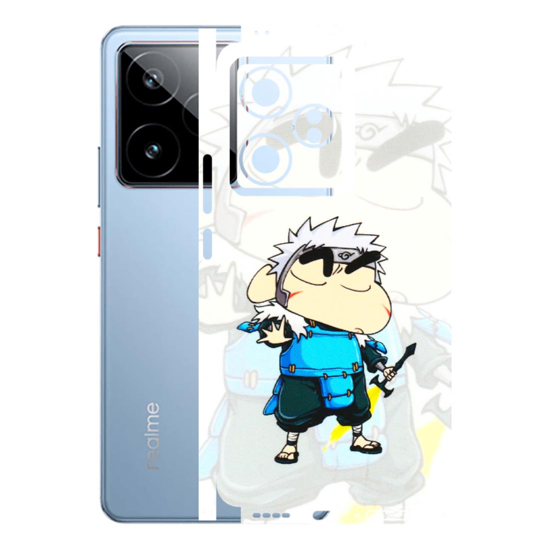 Realme Phone Skins (All Models) - Angry Young Shinchan - 3D Embossed Finish (L-226) Realme GT7 5G