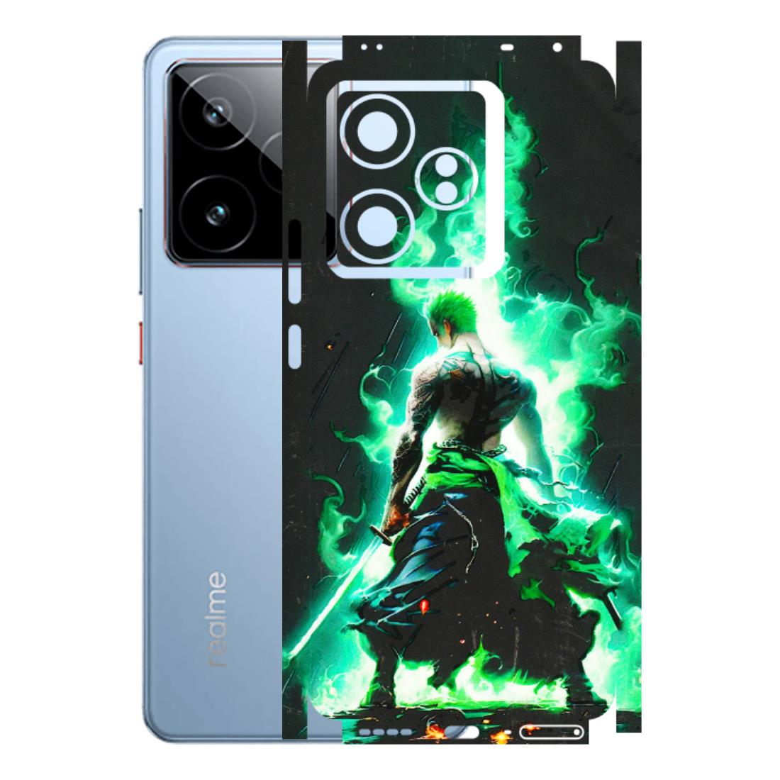 Realme Phone Skins (All Models) - Zoro Sword - 3D Embossed Finish (L-241) Realme GT7 5G