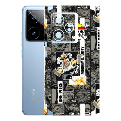 Realme Phone Skins (All Models) - Cuffy Anime MonkeyCamic - 3D Embossed Finish (L-242) Realme GT7 5G