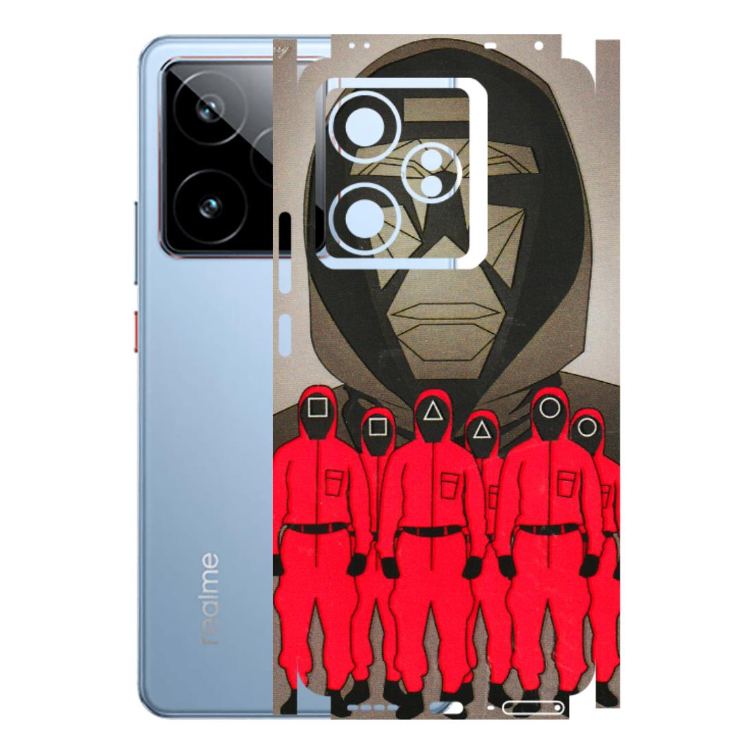 Realme Phone Skins (All Models) - Squid Game Hero - 3D Embossed Finish (L-245) Realme GT7 5G