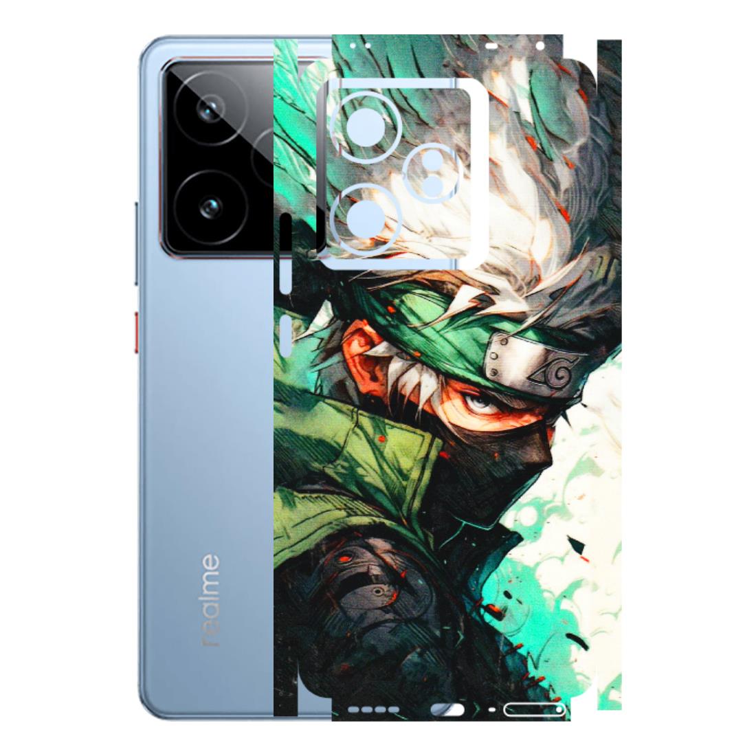 Realme Phone Skins (All Models) - Kakashi Side Profile - 3D Embossed Finish (L-249) Realme GT7 5G
