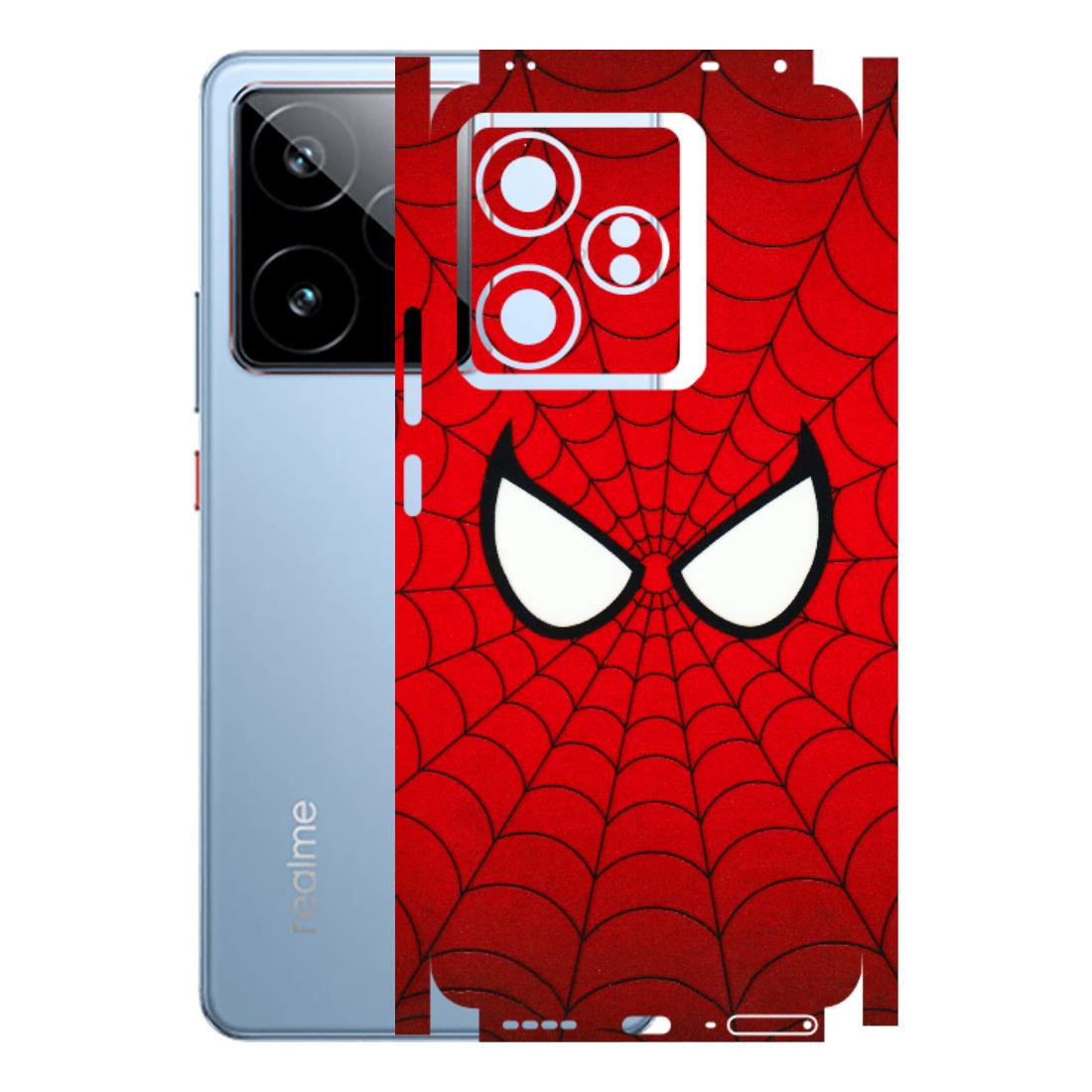 Realme Phone Skins (All Models) - Spidey Eyes - 3D Embossed Finish (L-257) Realme GT7 5G