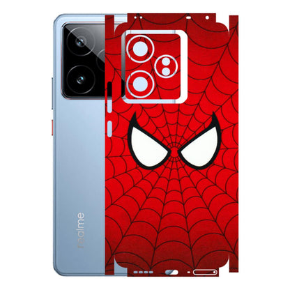 Realme Phone Skins (All Models) - Spidey Eyes - 3D Embossed Finish (L-257) Realme GT7 5G
