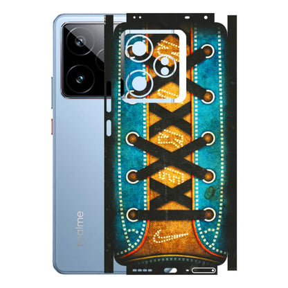 Realme Phone Skins (All Models) - Sneakers Lover Nike - 3D Embossed Finish (L-262) Realme GT7 5G
