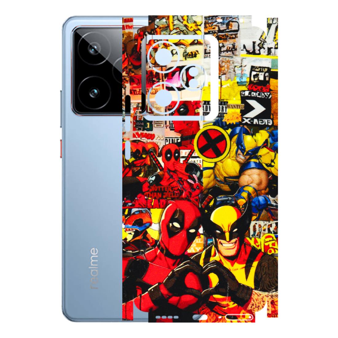 Realme Phone Skins (All Models) - Spidy Wolverine - 3D Embossed Finish (L-310) Realme GT7 5G