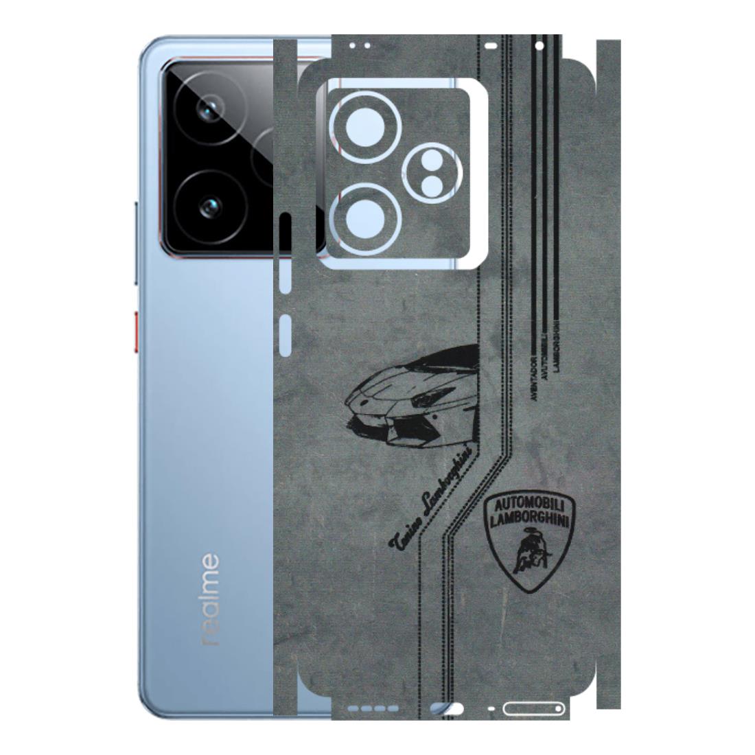 Realme Phone Skins (All Models) - New Lamborgini Aventador - 3D Embossed Finish (L-321) Realme GT7 5G