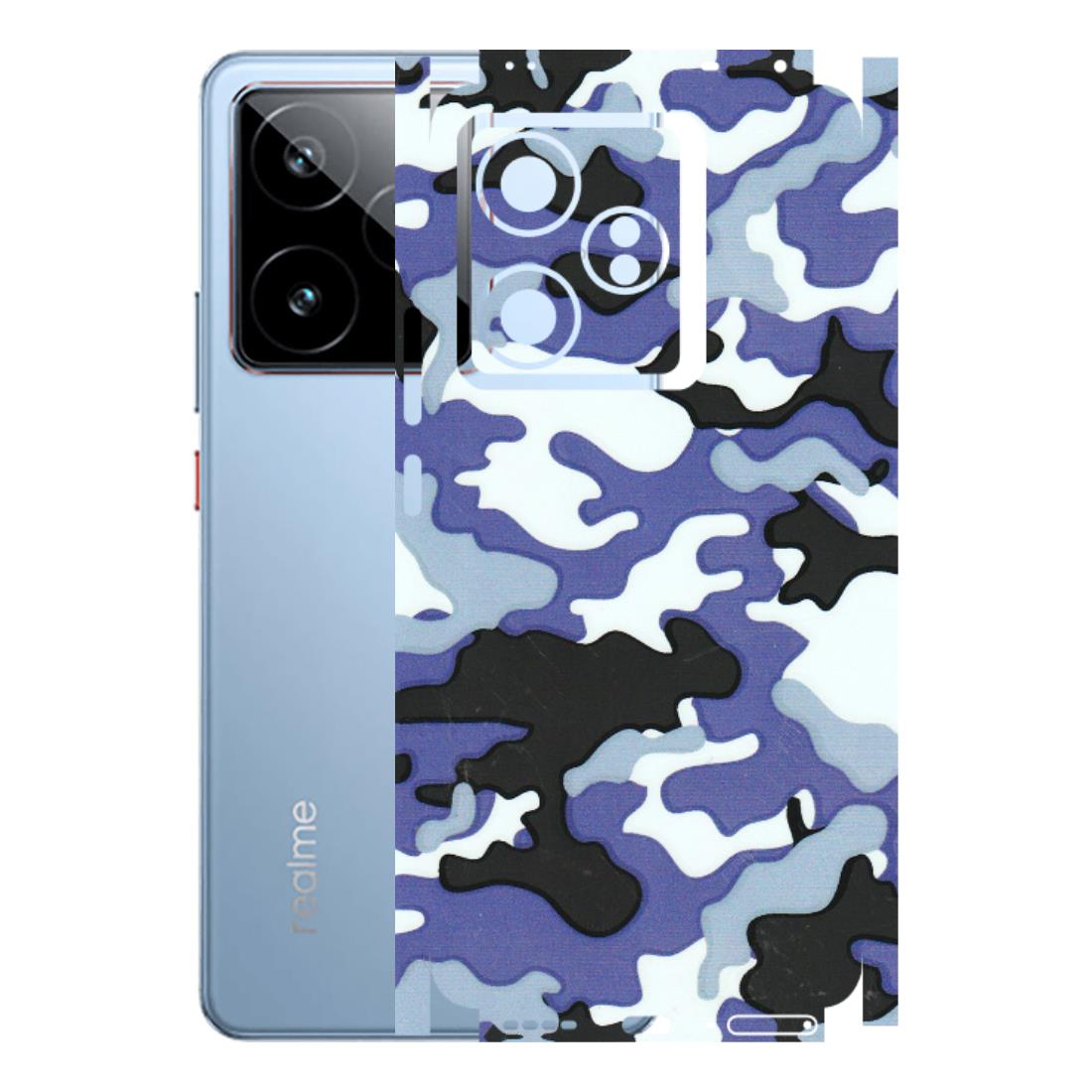 Realme Phone Skins (All Models) - Powerfull Military Camoflauge - 3D Embossed Finish (L-49) Realme GT7 5G