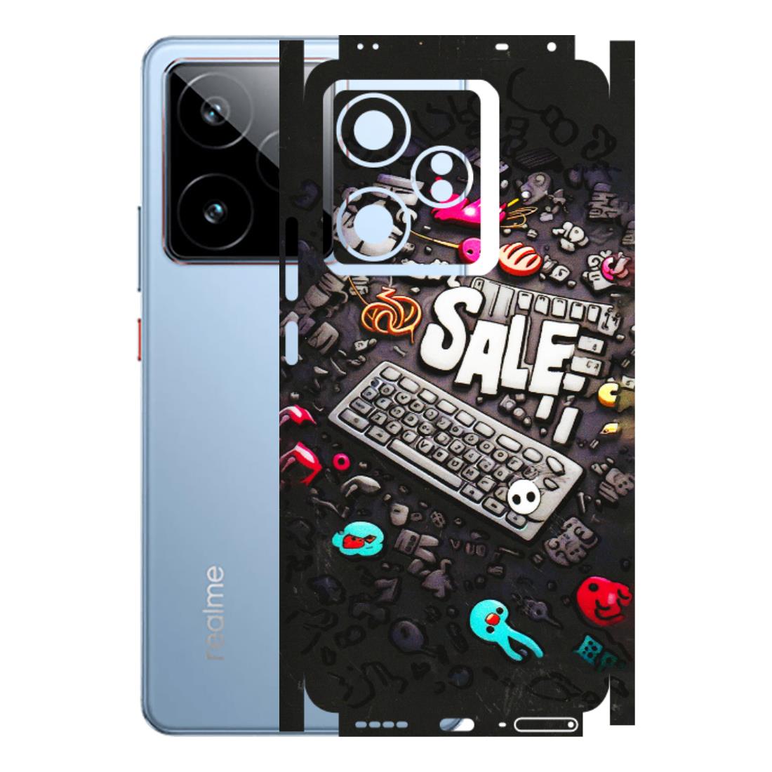 Realme Phone Skins (All Models) - Gadgets Sale - 3D Embossed Finish (L-50) Realme GT7 5G