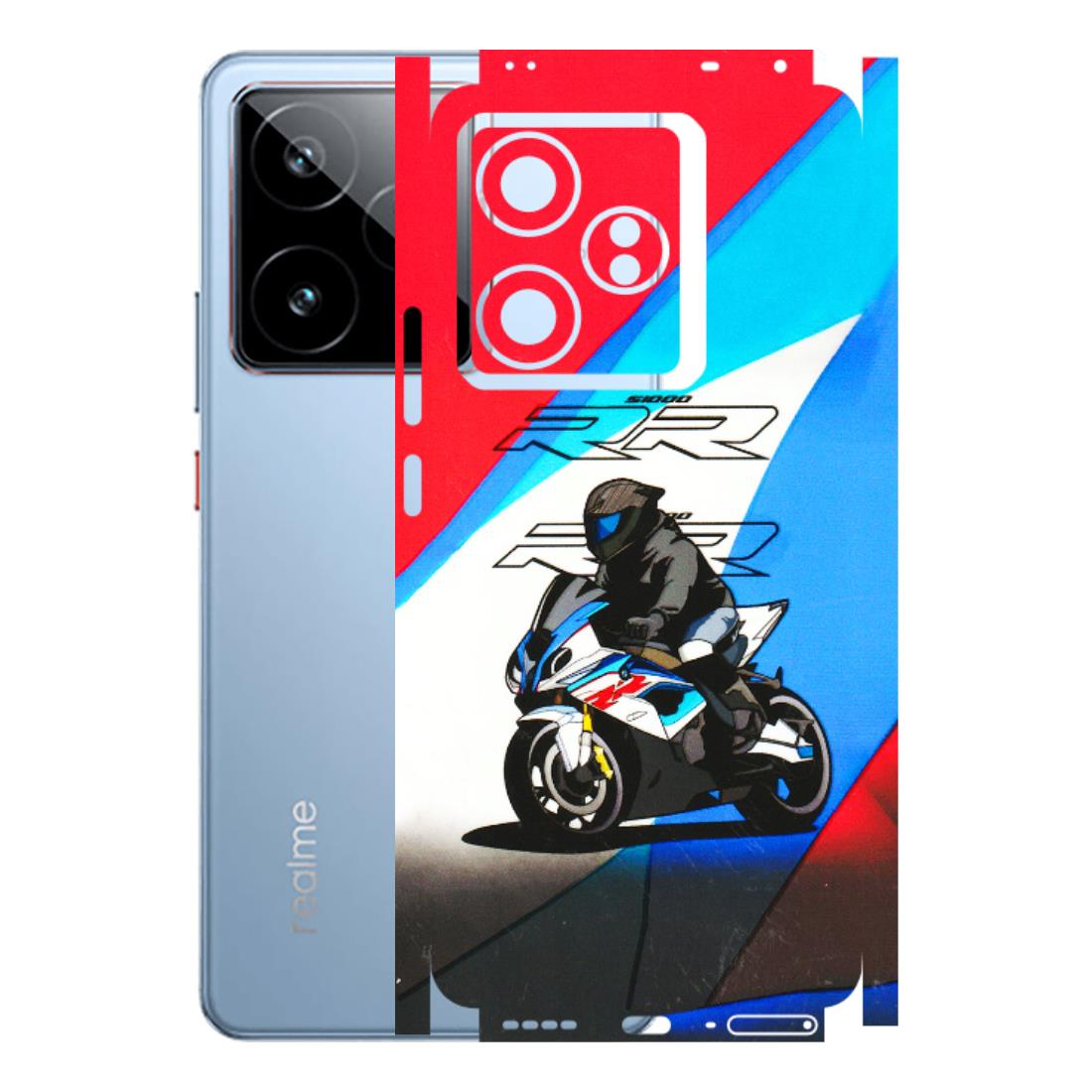 Realme Phone Skins (All Models) - Bikers Love - 3D Embossed Finish (L-58) Realme GT7 5G