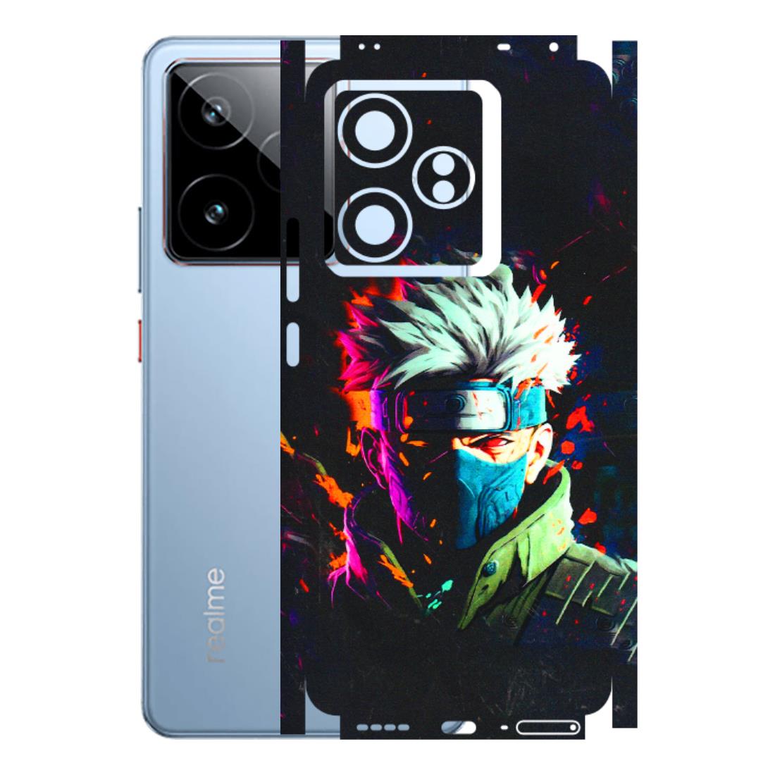 Realme Phone Skins (All Models) - Anime Cool Character - 3D Embossed Finish (L-59) Realme GT7 5G