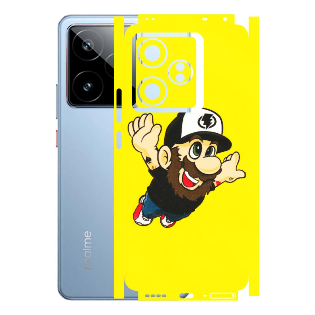 Realme Phone Skins (All Models) - Flying Beardo - 3D Embossed Finish (L-60) Realme GT7 5G