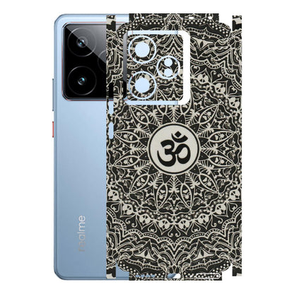 Realme Phone Skins (All Models) - Aum Elegant Mandala - 3D Embossed Finish (L-62) Realme GT7 5G