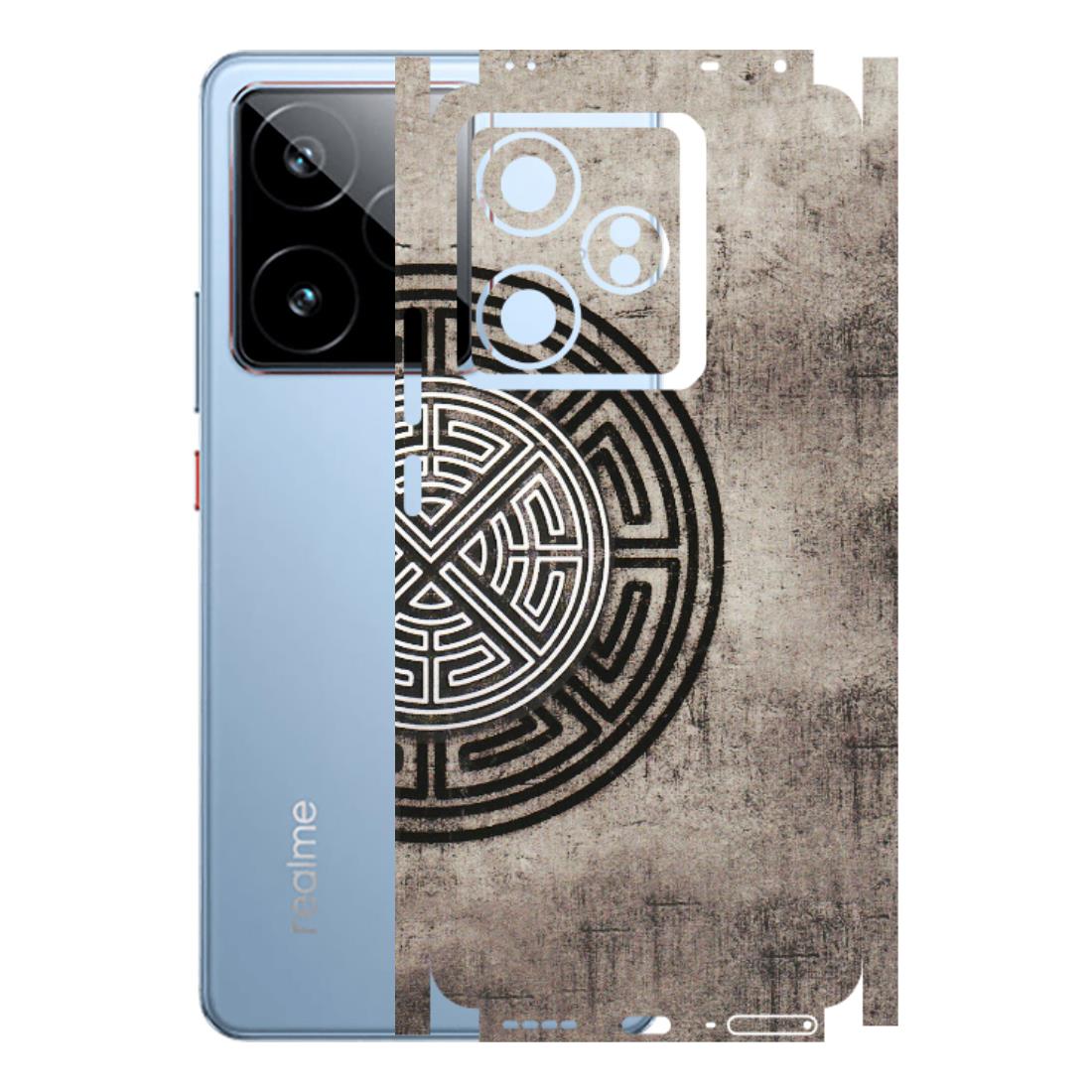 Realme Phone Skins (All Models) - Mysterious Circular Design - 3D Embossed Finish (L-63) Realme GT7 5G