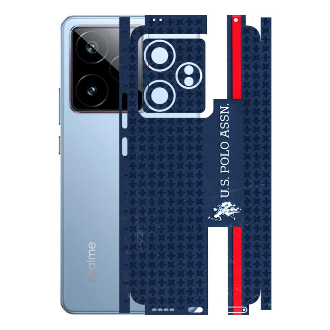 Realme Phone Skins (All Models) - US POLO Designer Brand - 3D Embossed Finish (L-65) Realme GT7 5G