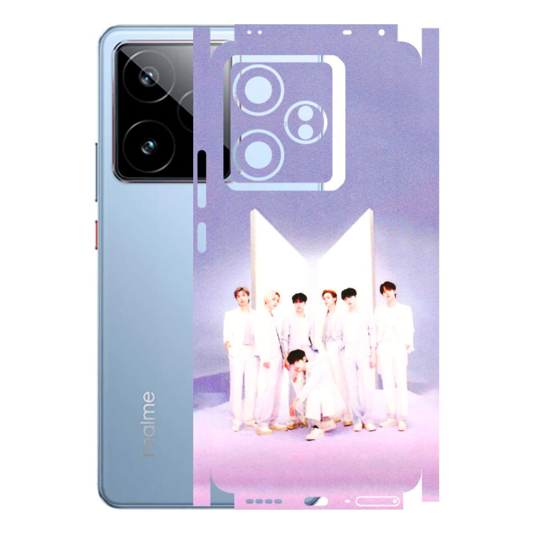Realme Phone Skins (All Models) - BTS - 3D Embossed Finish (L-94) Realme GT7 5G