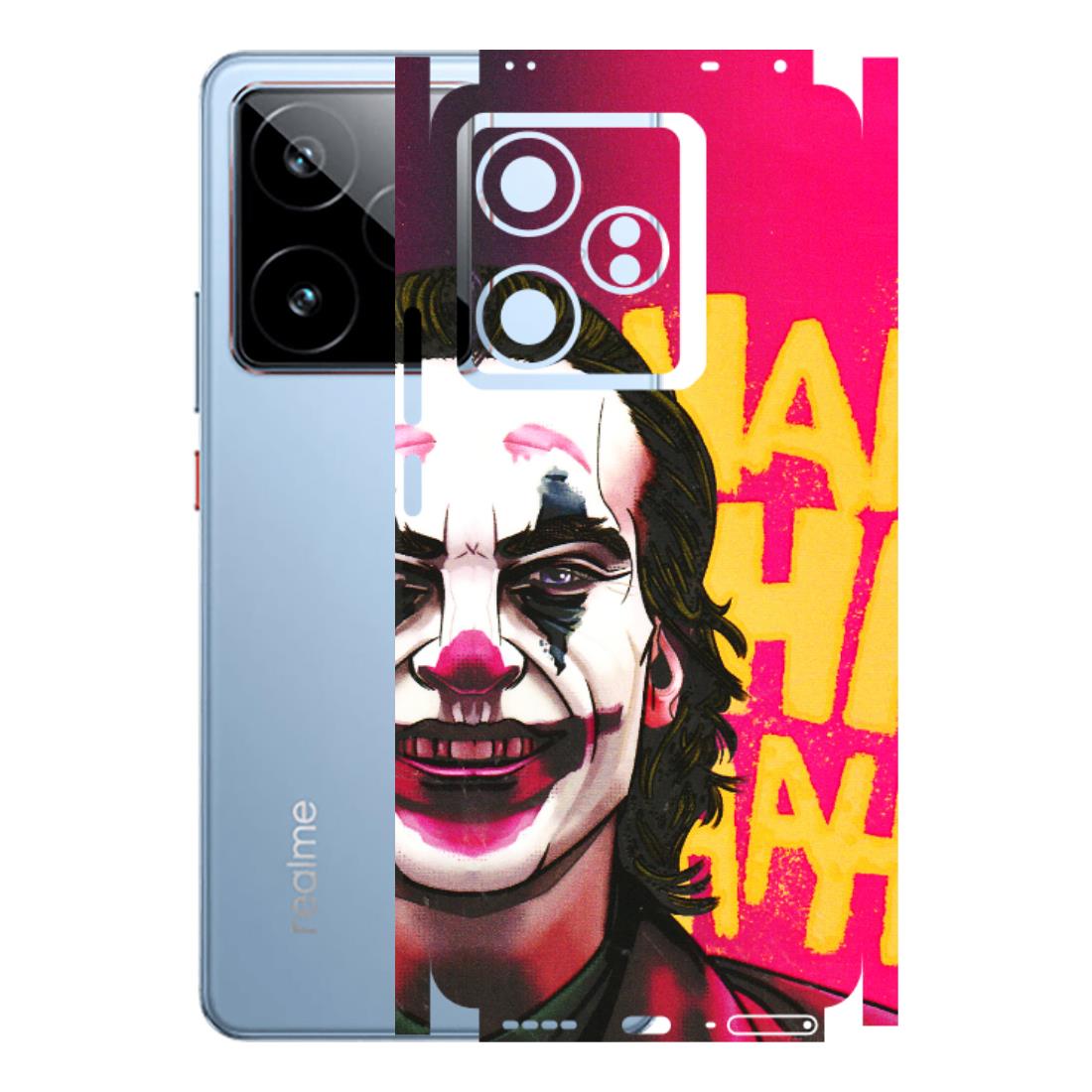 Realme Phone Skins (All Models) - Joker Evil Laugh - 3D Embossed Finish (L-97) Realme GT7 5G