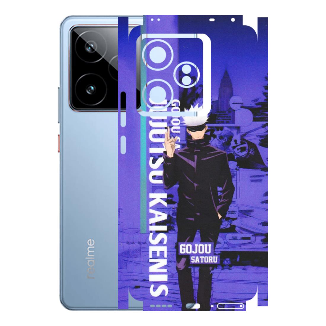 Realme Phone Skins (All Models) - Jujutsu Kaisen Gojo - Matte Finish (M-05) Realme GT7 5G