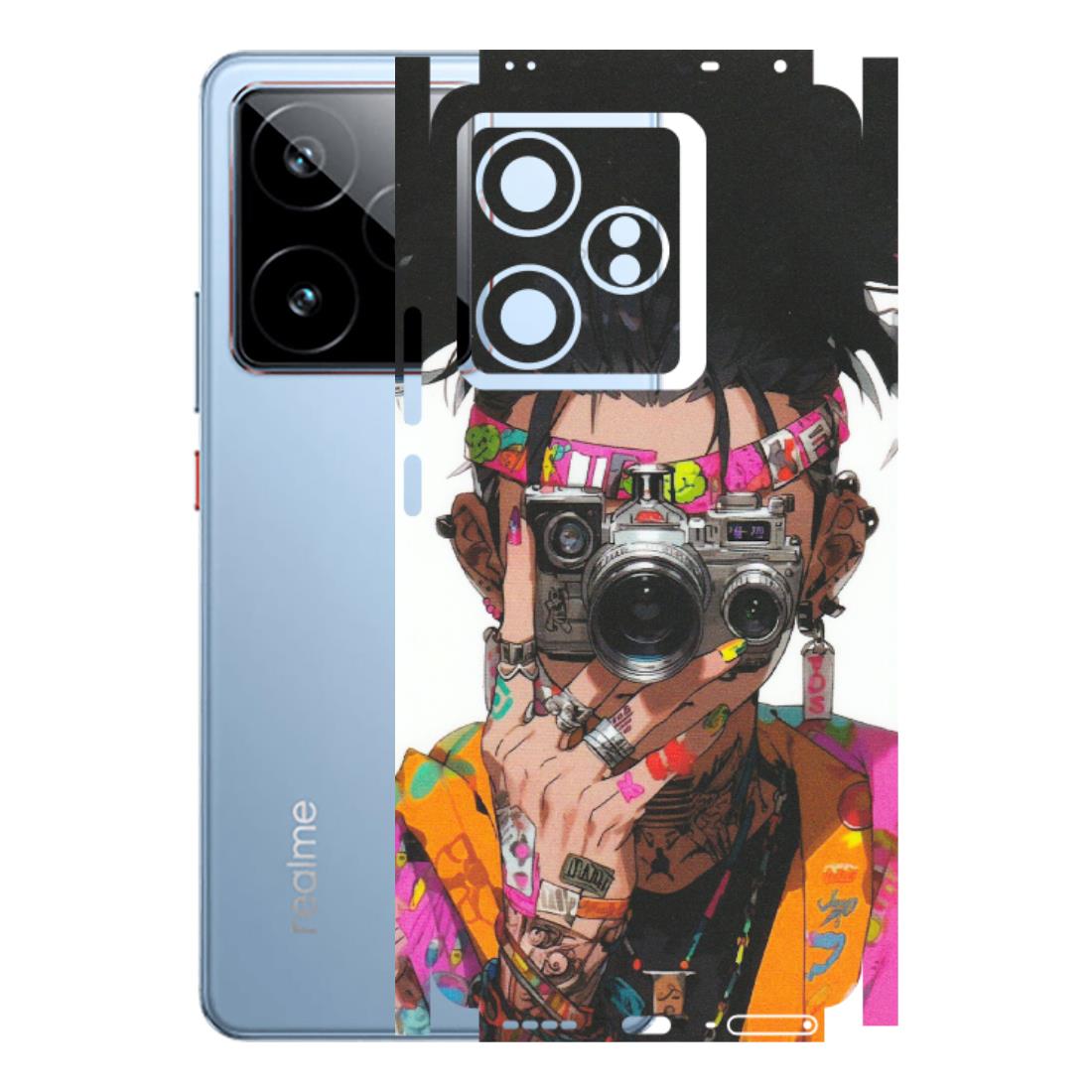 Realme Phone Skins (All Models) - Camera Lover Girl - Matte Finish (M-09) Realme GT7 5G