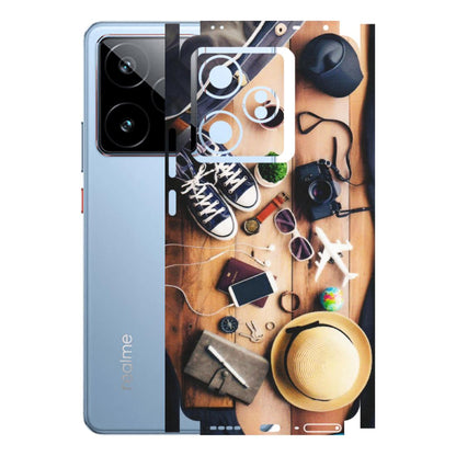 Realme Phone Skins (All Models) - Travel Wanderlust - Matte Finish (M-133) Realme GT7 5G
