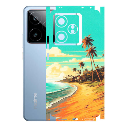 Realme Phone Skins (All Models) - Miami Beach - Matte Finish (M-136) Realme GT7 5G