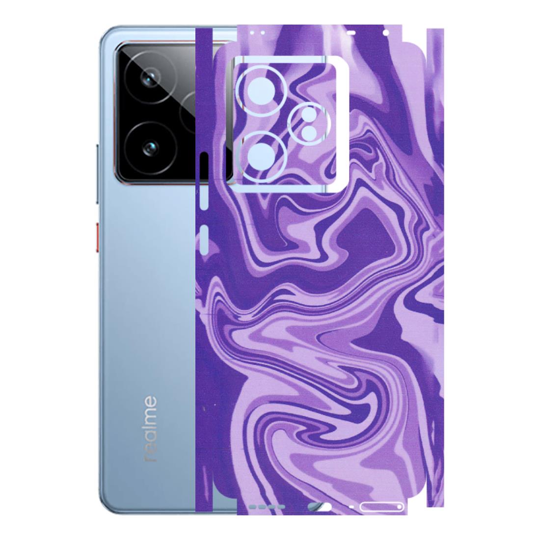 Realme Phone Skins (All Models) - Hazy Purple Nights - Matte Finish (M-14) Realme GT7 5G