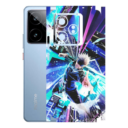 Realme Phone Skins (All Models) - Manga Action Jujustu Kaisen Anime - Matte Finish (M-155) Realme GT7 5G