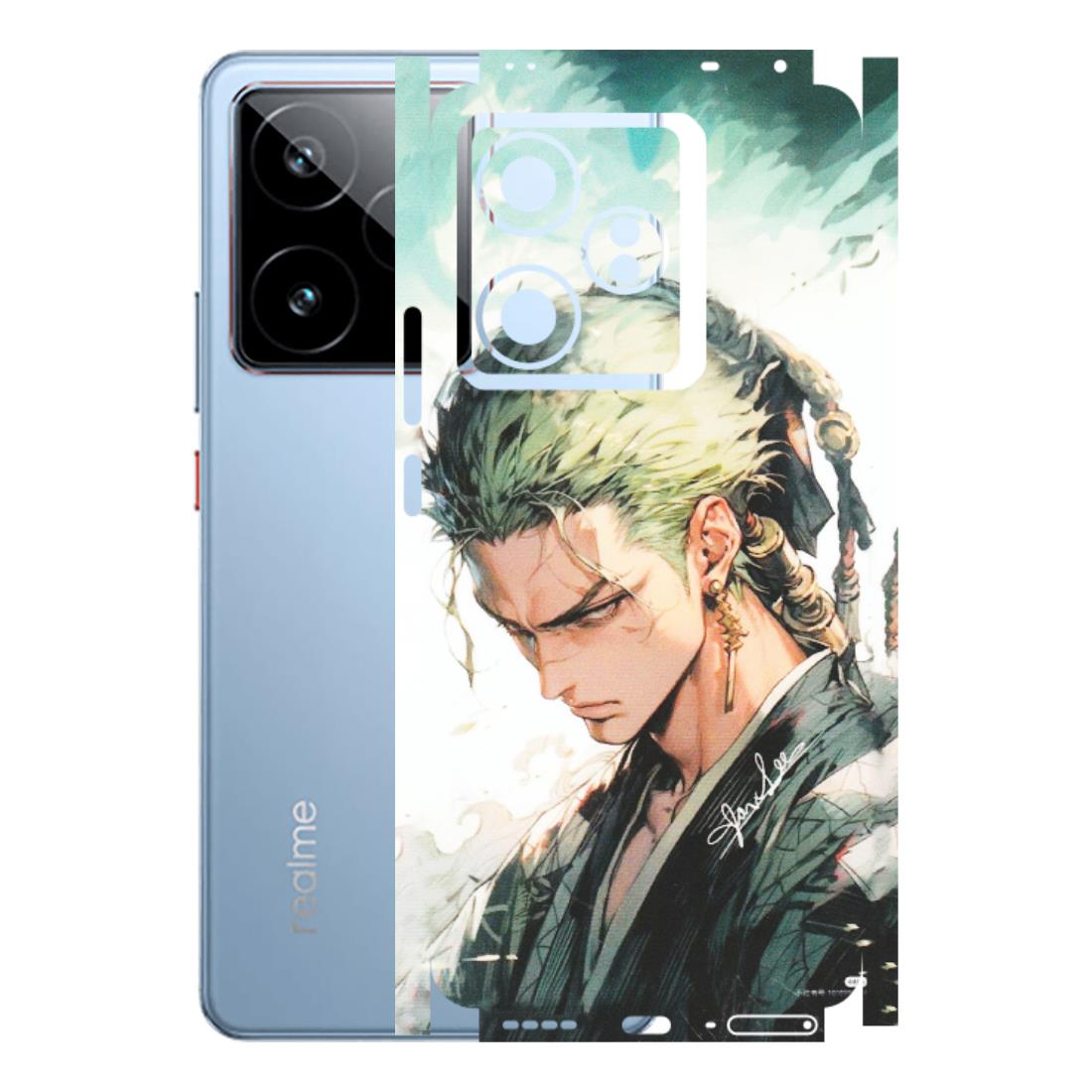 Realme Phone Skins (All Models) - Pirate Hunter One Piece Anime - Matte Finish (M-157) Realme GT7 5G