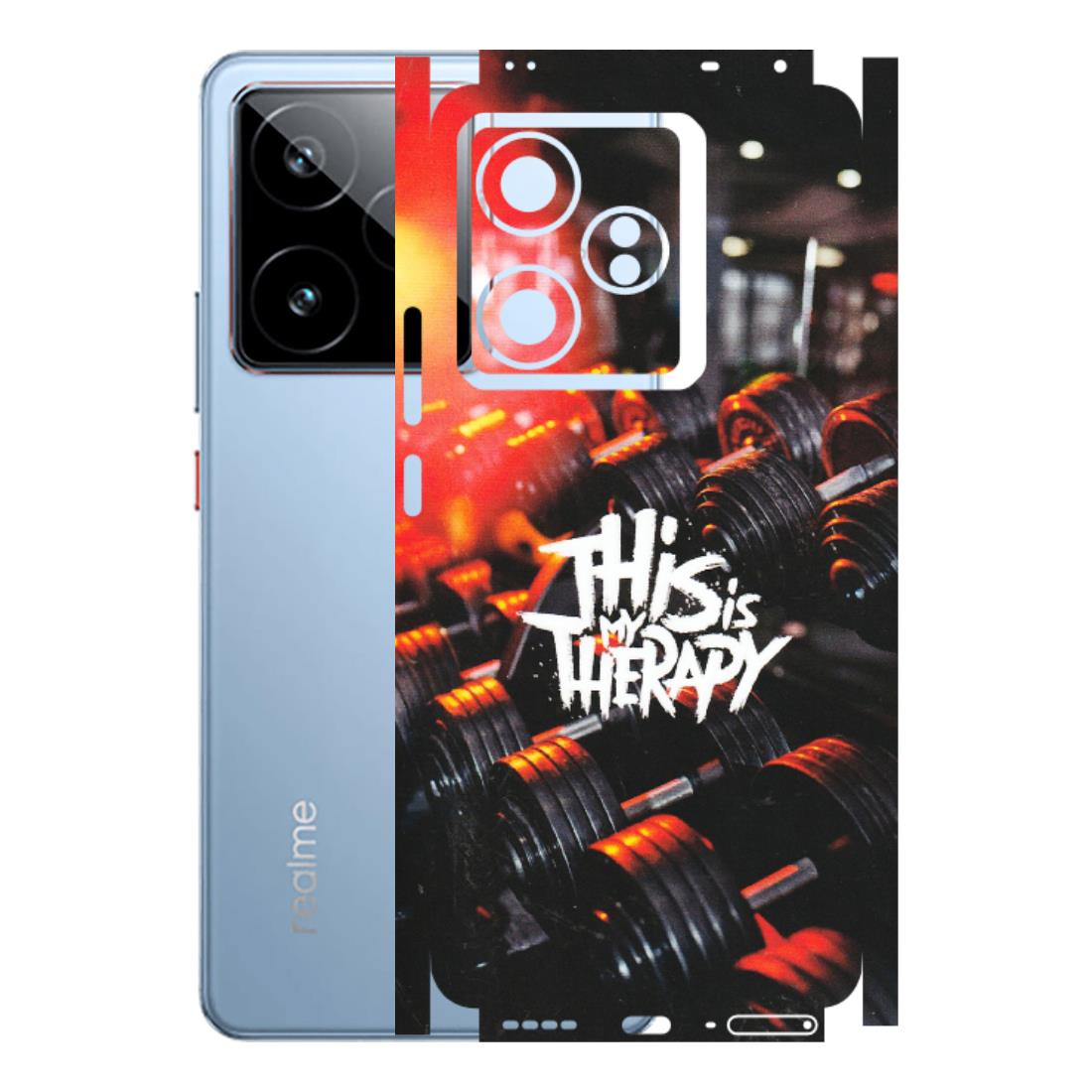 Realme Phone Skins (All Models) - GYM Lover Therapy - Matte Finish (M-160) Realme GT7 5G