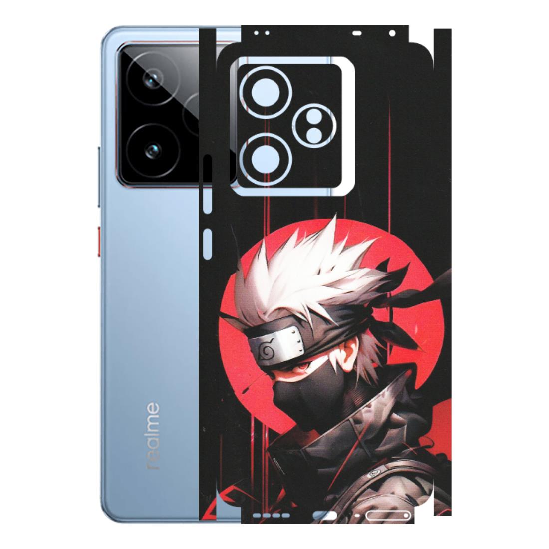 Realme Phone Skins (All Models) - Naruto Anime Blood - Matte Finish (M-170) Realme GT7 5G