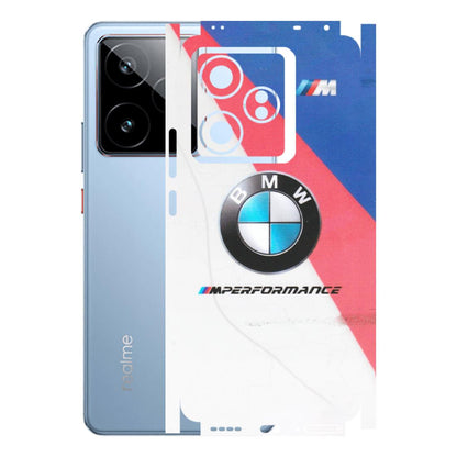 Realme Phone Skins (All Models) - BMW Logo Performance - Matte Finish (M-27) Realme GT7 5G