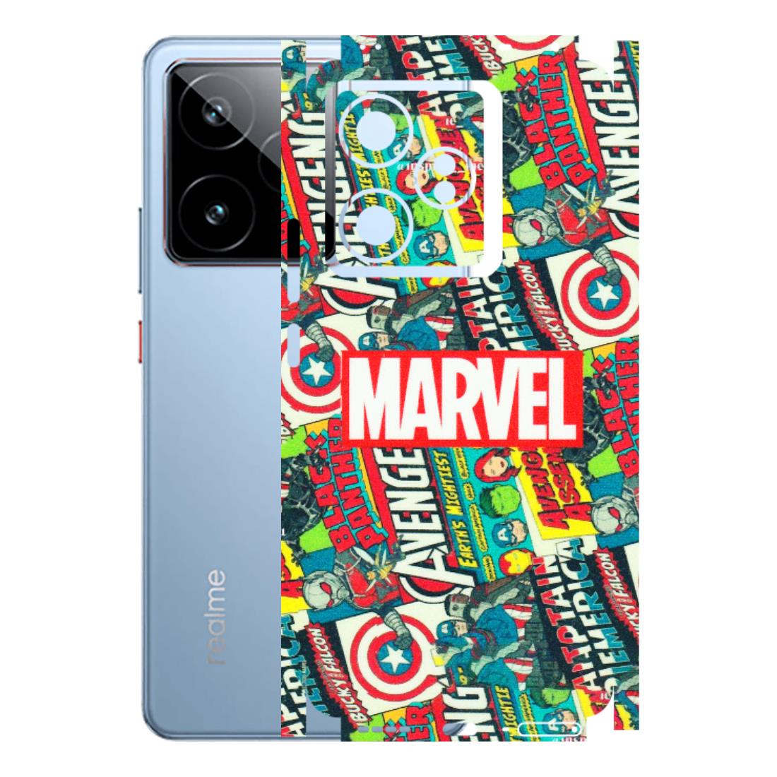 Realme Phone Skins (All Models) - Marvel Comic Lover - Matte Finish (M-30) Realme GT7 5G