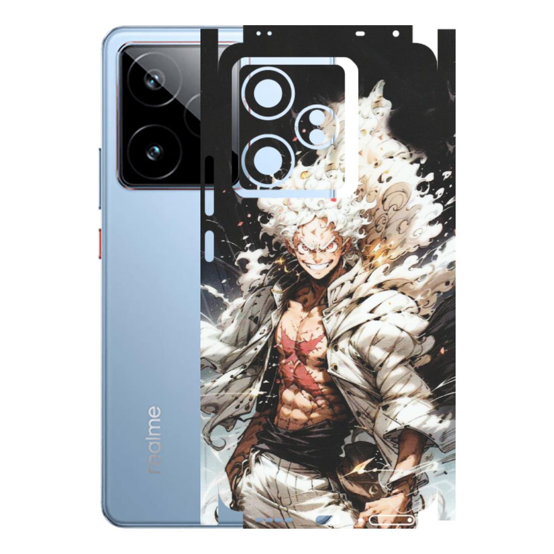 Realme Phone Skins (All Models) - Anime Angry Classy Character - Matte Finish (M-34) Realme GT7 5G