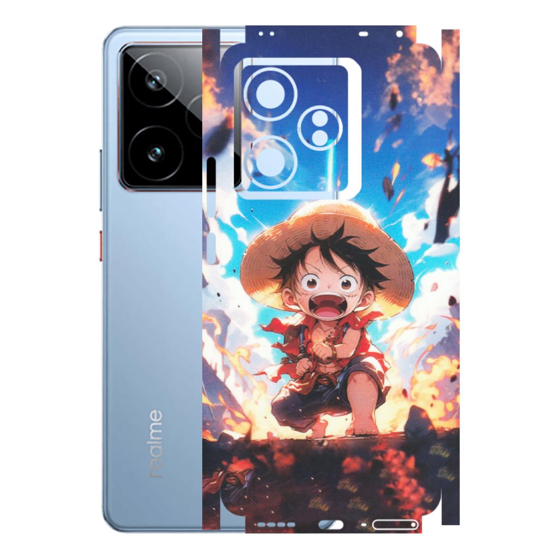 Realme Phone Skins (All Models) - Toon One Piece Cute Character - Matte Finish (M-35) Realme GT7 5G