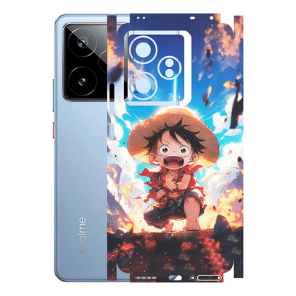 Realme Phone Skins (All Models) - Toon One Piece Cute Character - Matte Finish (M-35) Realme GT7 5G
