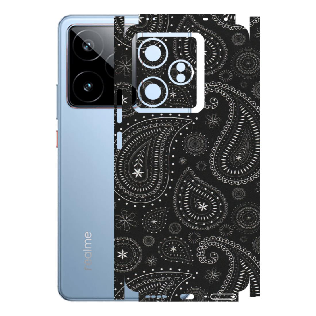 Realme Phone Skins (All Models) - Black Sober Kerry - Matte Finish (M-37) Realme GT7 5G