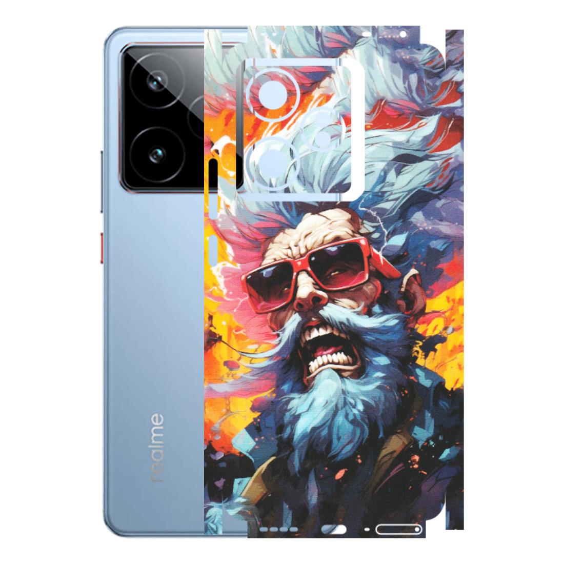 Realme Phone Skins (All Models) - Daddy Cool Character - Matte Finish (M-43) Realme GT7 5G