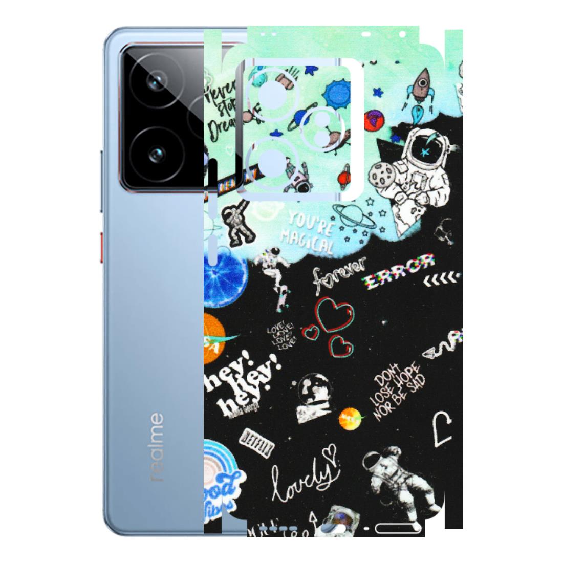 Realme Phone Skins (All Models) - Living In A Space Dream - Matte Finish (M-46) Realme GT7 5G