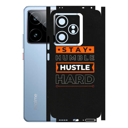 Realme Phone Skins (All Models) - Stay Humble Stay Hard - Matte Finish (M-48) Realme GT7 5G