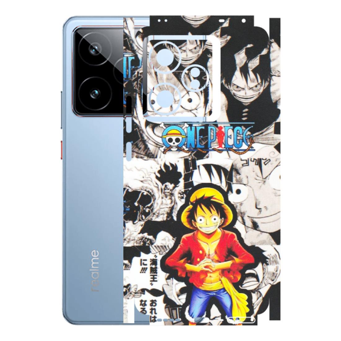 Realme Phone Skins (All Models) - One Piece B&W - Matte Finish (M-63) Realme GT7 5G