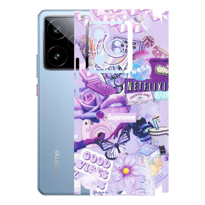 Realme Phone Skins (All Models) - Supreme Purple Magic - Matte Finish (M-88) Realme GT7 5G