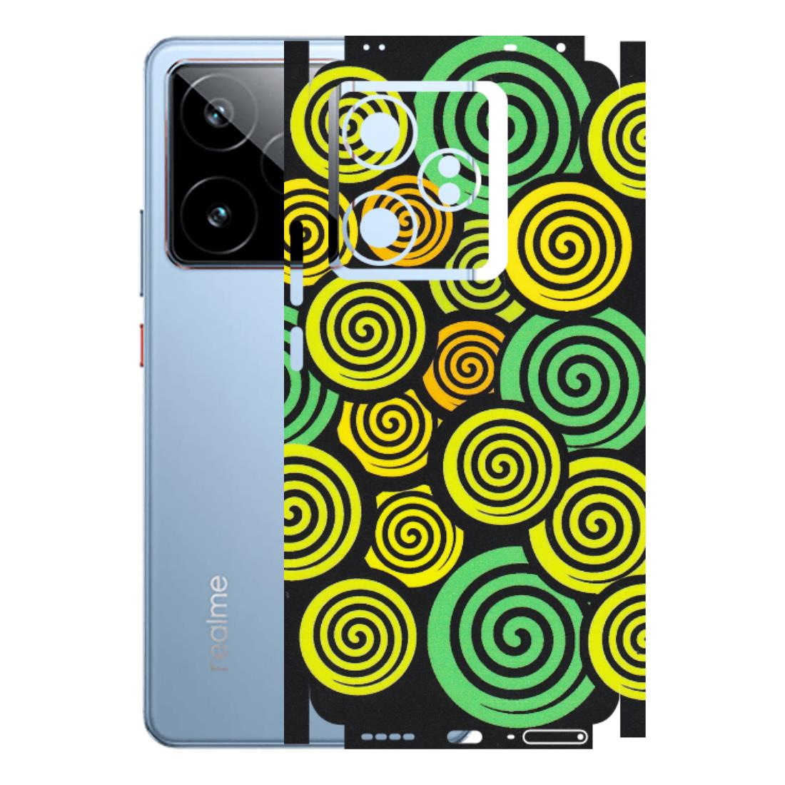 Realme Phone Skins (All Models) - Crazy Spiral - Matte Finish (M-91) Realme GT7 5G