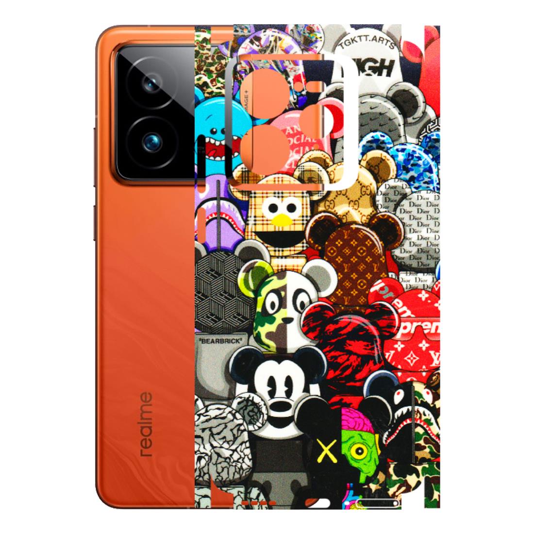 Realme Phone Skins (All Models) - More Mickey Mouses - 3D Embossed Finish (L-118) Realme GT7 Pro 5G