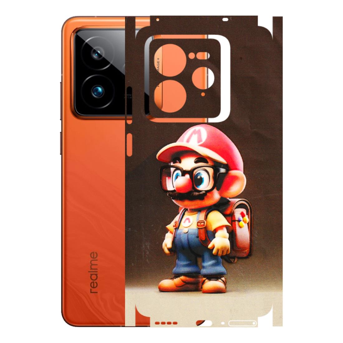Realme Phone Skins (All Models) - Little Mario - 3D Embossed Finish (L-119) Realme GT7 Pro 5G