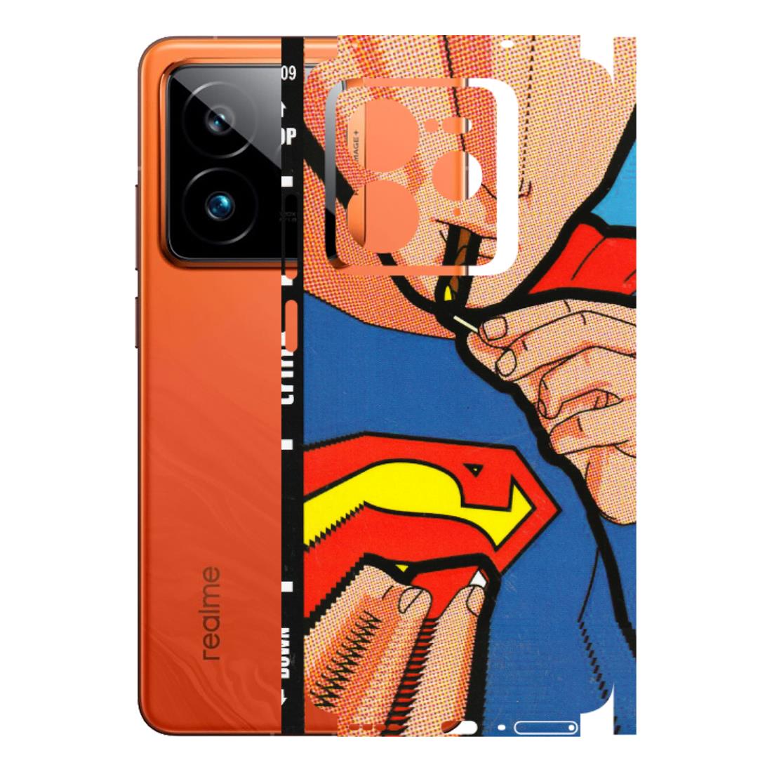 Realme Phone Skins (All Models) - Superman Sutta - 3D Embossed Finish (L-130) Realme GT7 Pro 5G