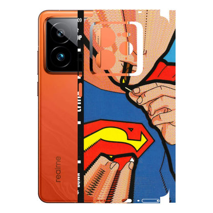 Realme Phone Skins (All Models) - Superman Sutta - 3D Embossed Finish (L-130) Realme GT7 Pro 5G
