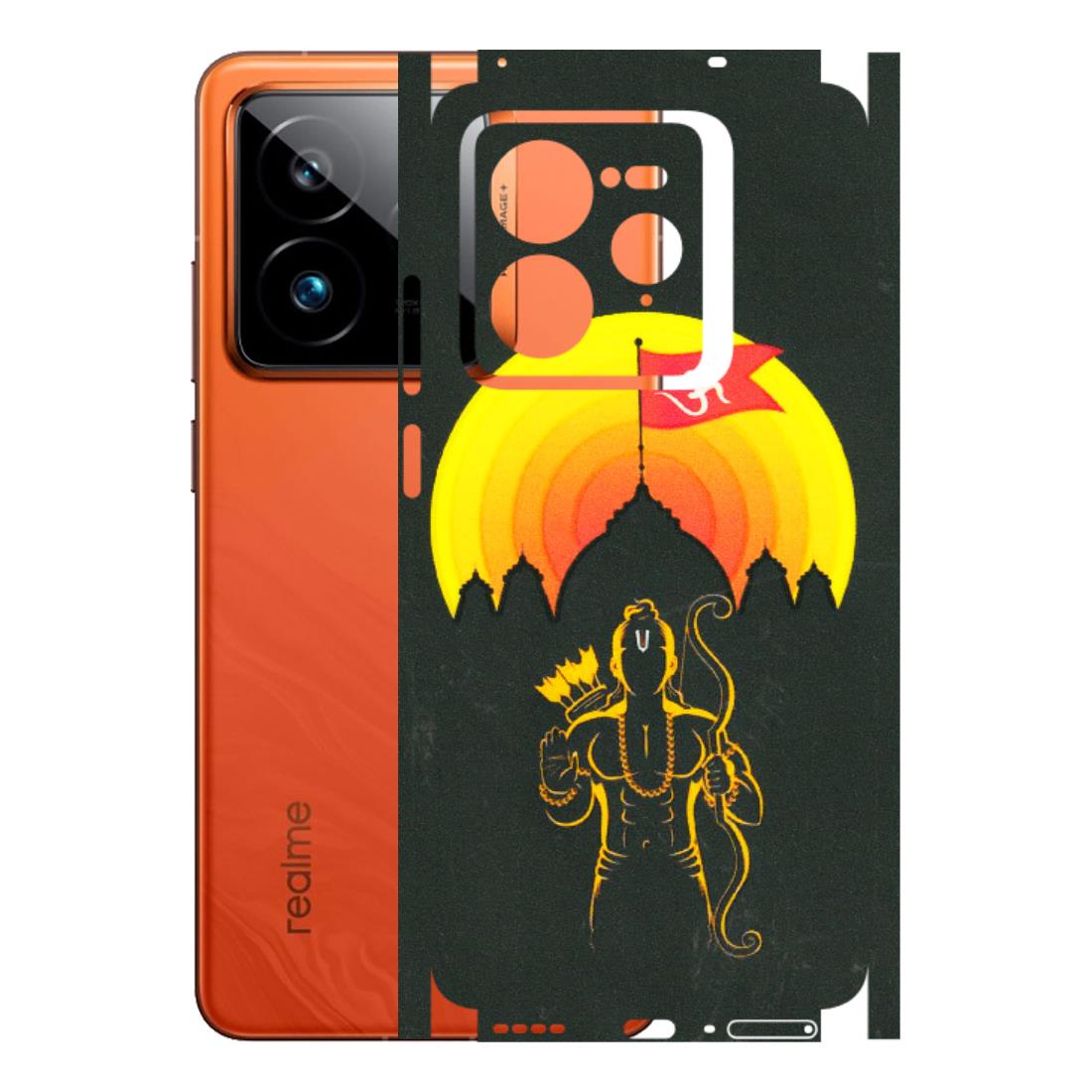 Realme Phone Skins (All Models) - Lord Ram - 3D Embossed Finish (L-132) Realme GT7 Pro 5G