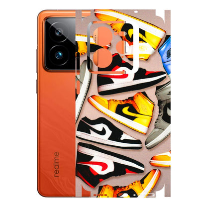Realme Phone Skins (All Models) - Sneaker Lover - 3D Embossed Finish (L-135) Realme GT7 Pro 5G