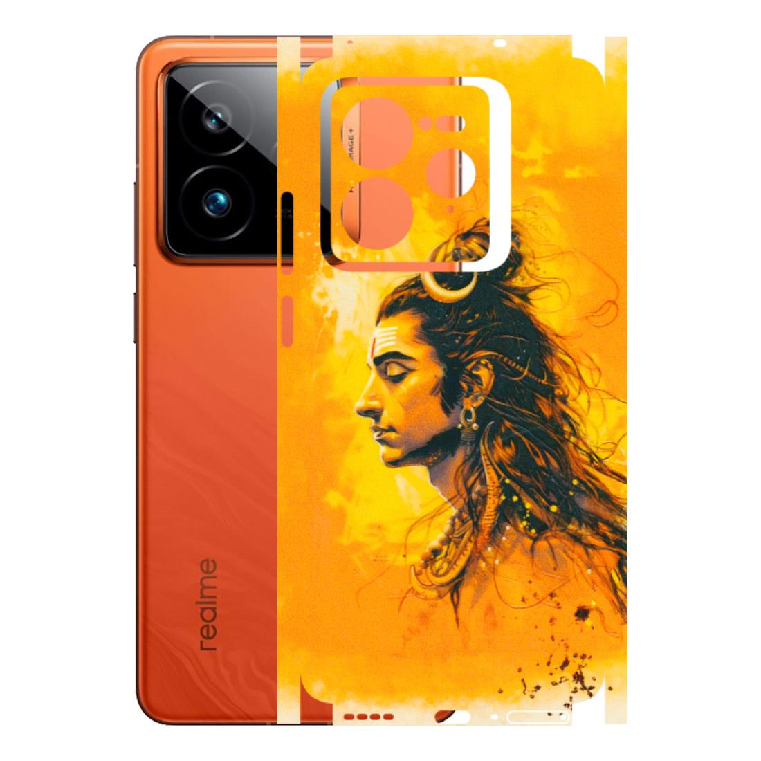 Realme Phone Skins (All Models) - Shiv Shakti - 3D Embossed Finish (L-14) Realme GT7 Pro 5G