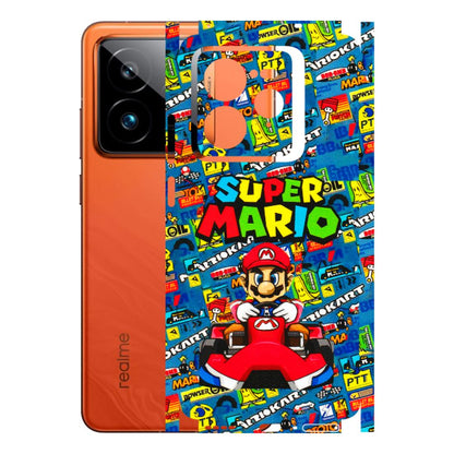 Realme Phone Skins (All Models) - Super Mario Kart - 3D Embossed Finish (L-140) Realme GT7 Pro 5G