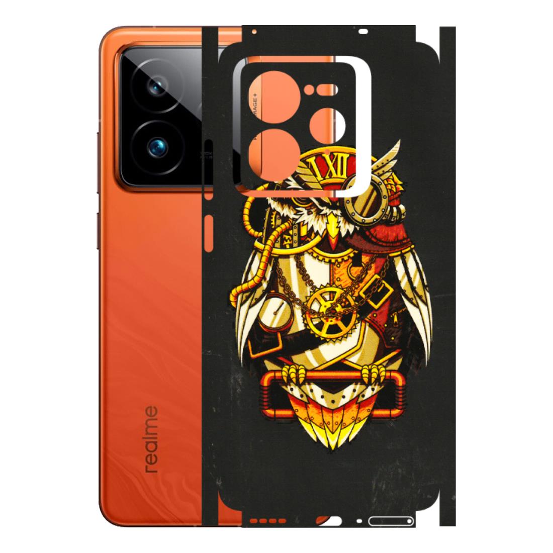 Realme Phone Skins (All Models) - Classy Smart Owl - 3D Embossed Finish (L-144) Realme GT7 Pro 5G